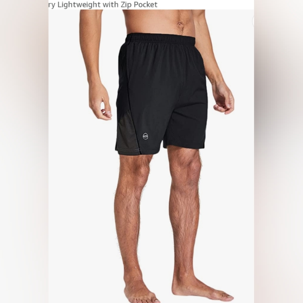 Jimilaka Men's 7'' Athletic Workout Running Gym Shorts Quick Dry Lightwe…
